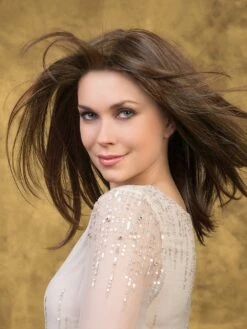 Effect By Ellen Wille | Synthetic Topper -Hair Haven Shop 0006 ew hairsociety top pieces Effect 3 chocolate mix 2017