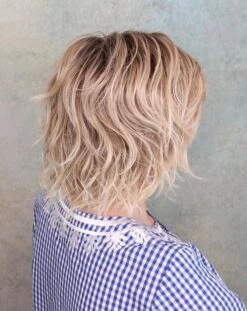 Anima Wig By Ellen Wille | Mono Crown -Hair Haven Shop AnimaSandyBlondeRootedside