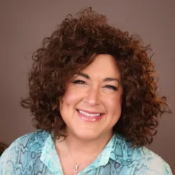 Disco Wig By Ellen Wille | Mono Crown -Hair Haven Shop EWDiscoChocolateRooted scaled