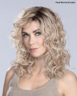 Heaven Wig By Ellen Wille | Heat-Friendly Synthetic -Hair Haven Shop HeavenMonoPart STYLING1