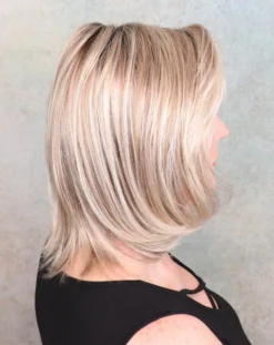 Icone Wig By Ellen Wille | Mono Top -Hair Haven Shop IconeEWChampagneRootedside