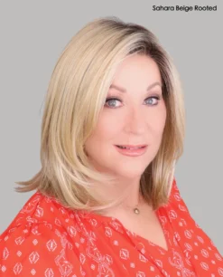 Melody Large Wig By Ellen | Heat-Friendly Synthetic -Hair Haven Shop cMelodySaharabeigeRfront ec898c46 9f14 4033 b3cc 68bf3a0e9936