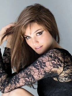 Carrie Wig By Ellen Wille | Mono Crown -Hair Haven Shop ewcarrie 01 lg Chocolate Mix