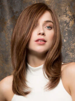 Emotion Wig By Ellen Wille | Mono Top -Hair Haven Shop ewemotion 06 lg Chestnut Mix