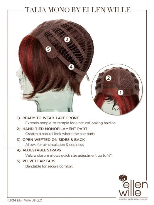 Talia Wig By Ellen Wille | Mono Part 14 Talia Wig By Ellen Wille | Mono Part - Image 14