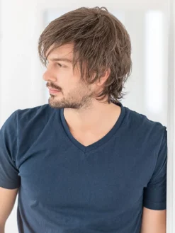 Johnny Men's Wig By Ellen Wille | HAIRforMANce | Mono Part 18 Johnny Men's Wig By Ellen Wille | HAIRforMANce | Mono Part -Hair Haven Shop resized 0003s 0005 ew HAIRforMANce Johnny 2